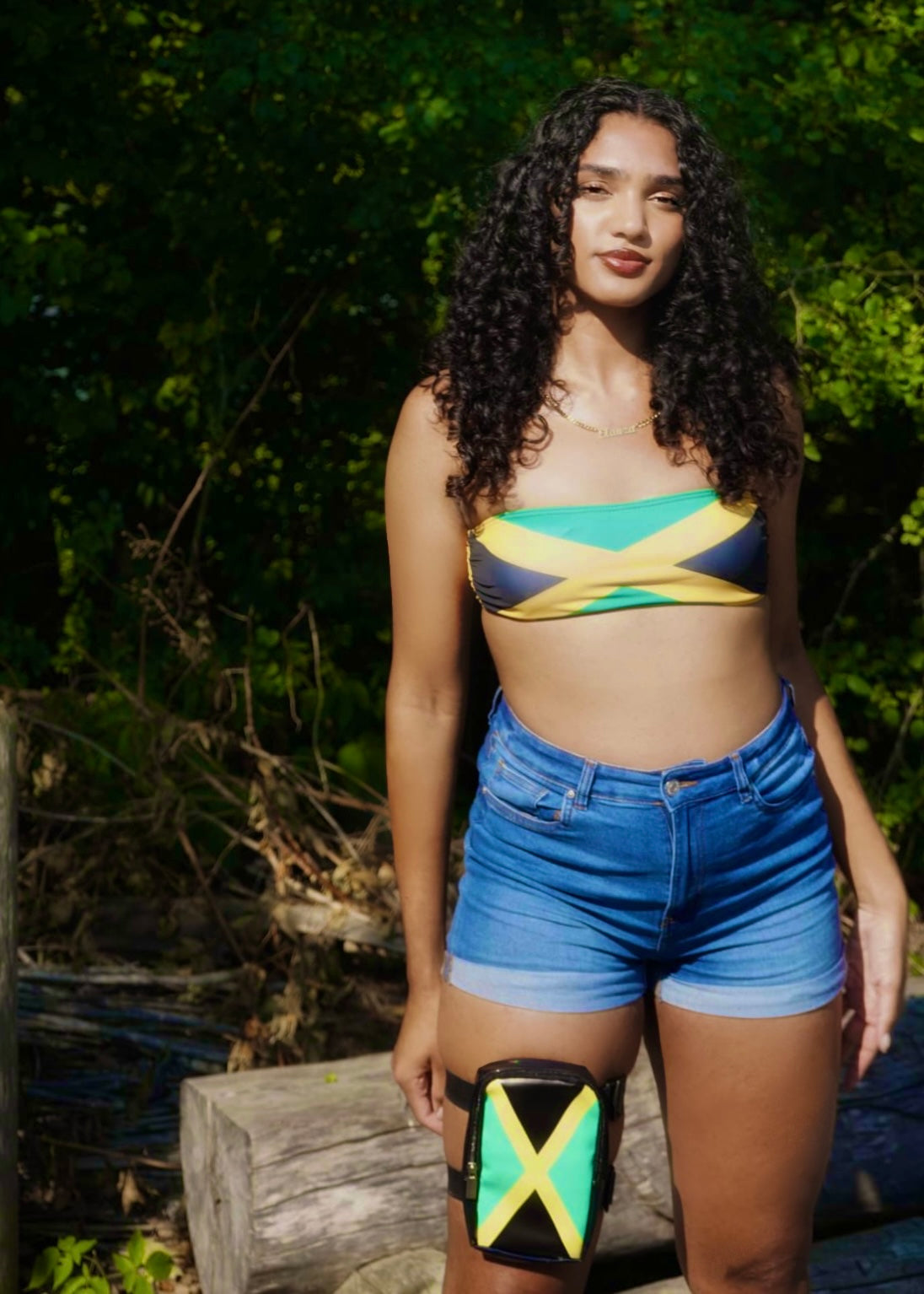 Jamaica Strapless Set