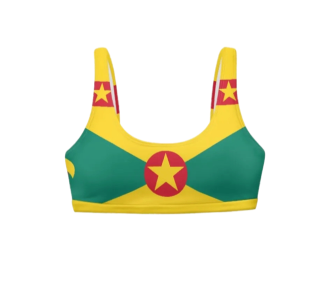 Grenada Square Neck Bikini Top