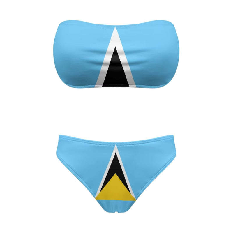 St Lucia Strapless Set