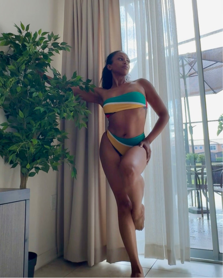 Guyana Strapless Set