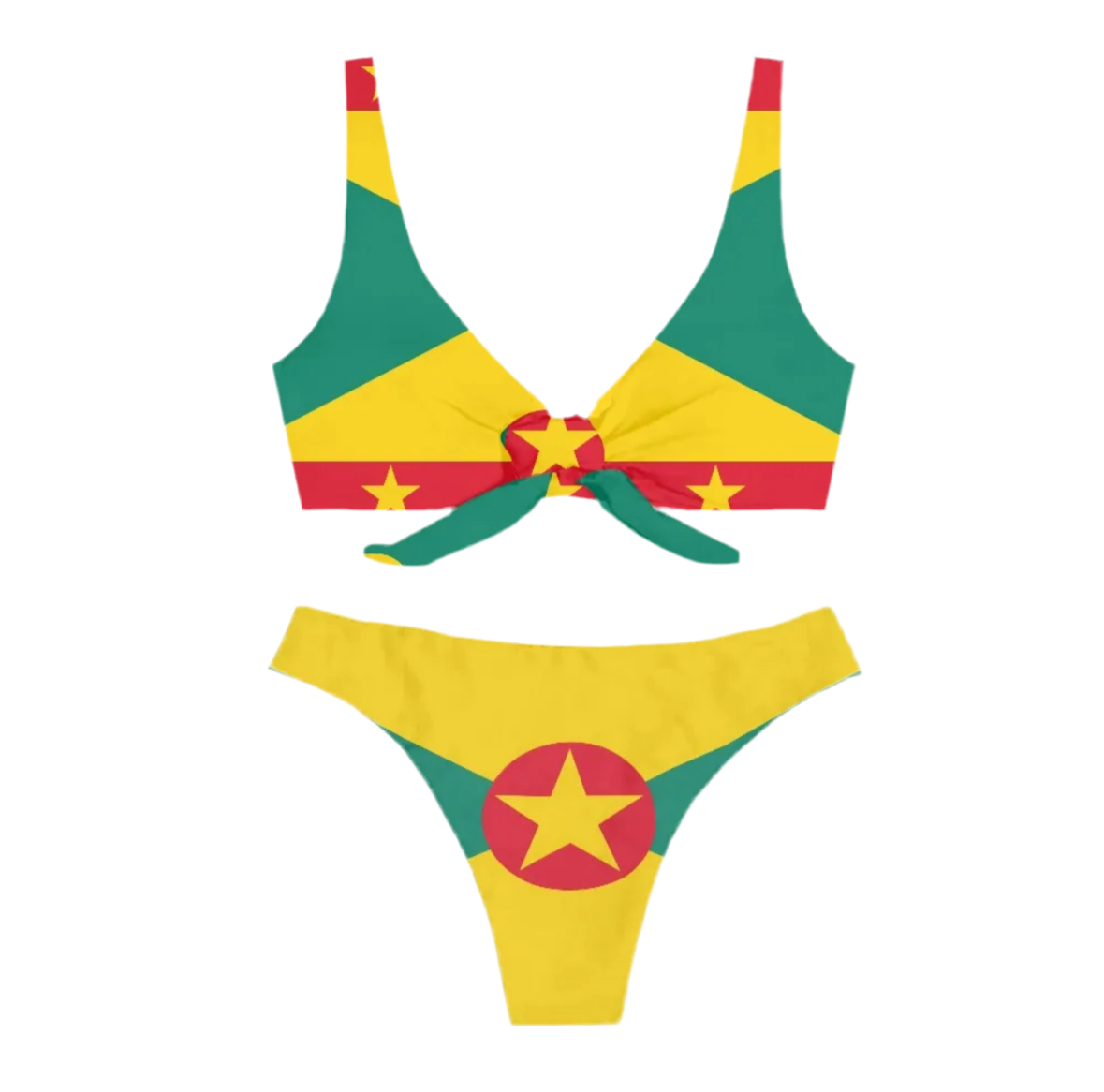Grenada Knot-tie Bikini Top