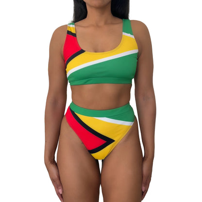 Guyana Square Neck Bikini Top