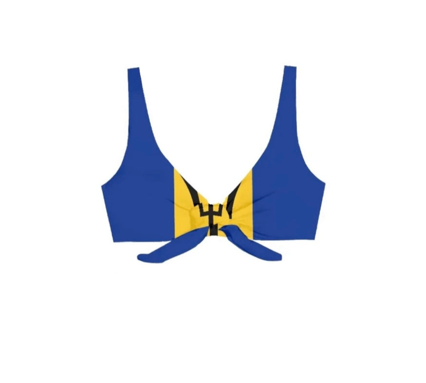 Barbados Knot-tie Bikini Top