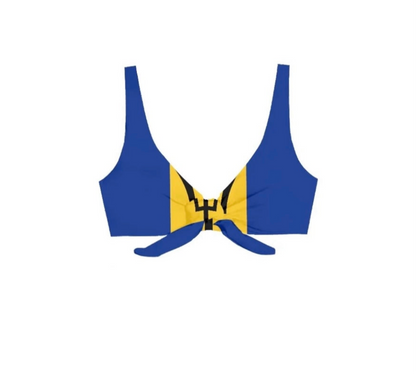 Barbados Knot-tie Bikini Top