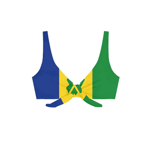St Vincent & Grenadines Knot-tie Bikini Top