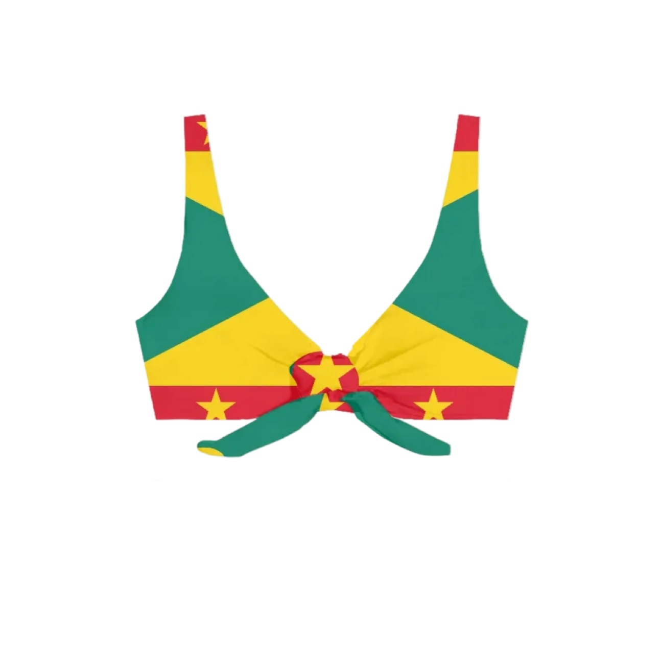 Grenada Knot-tie Bikini Top