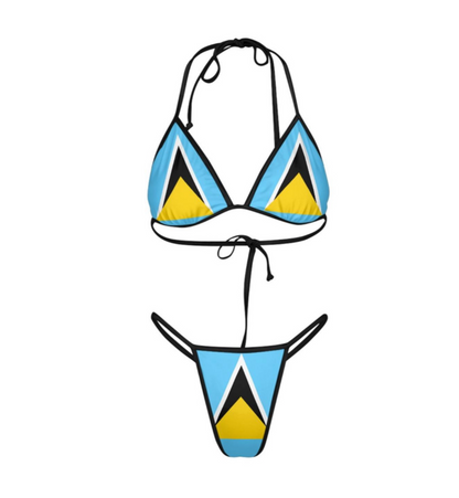 St Lucia Bikini Top