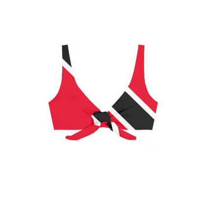 Trinidad & Tobago Knot-tie Bikini Top