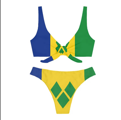 St Vincent & Grenadines Knot-tie Bikini Top