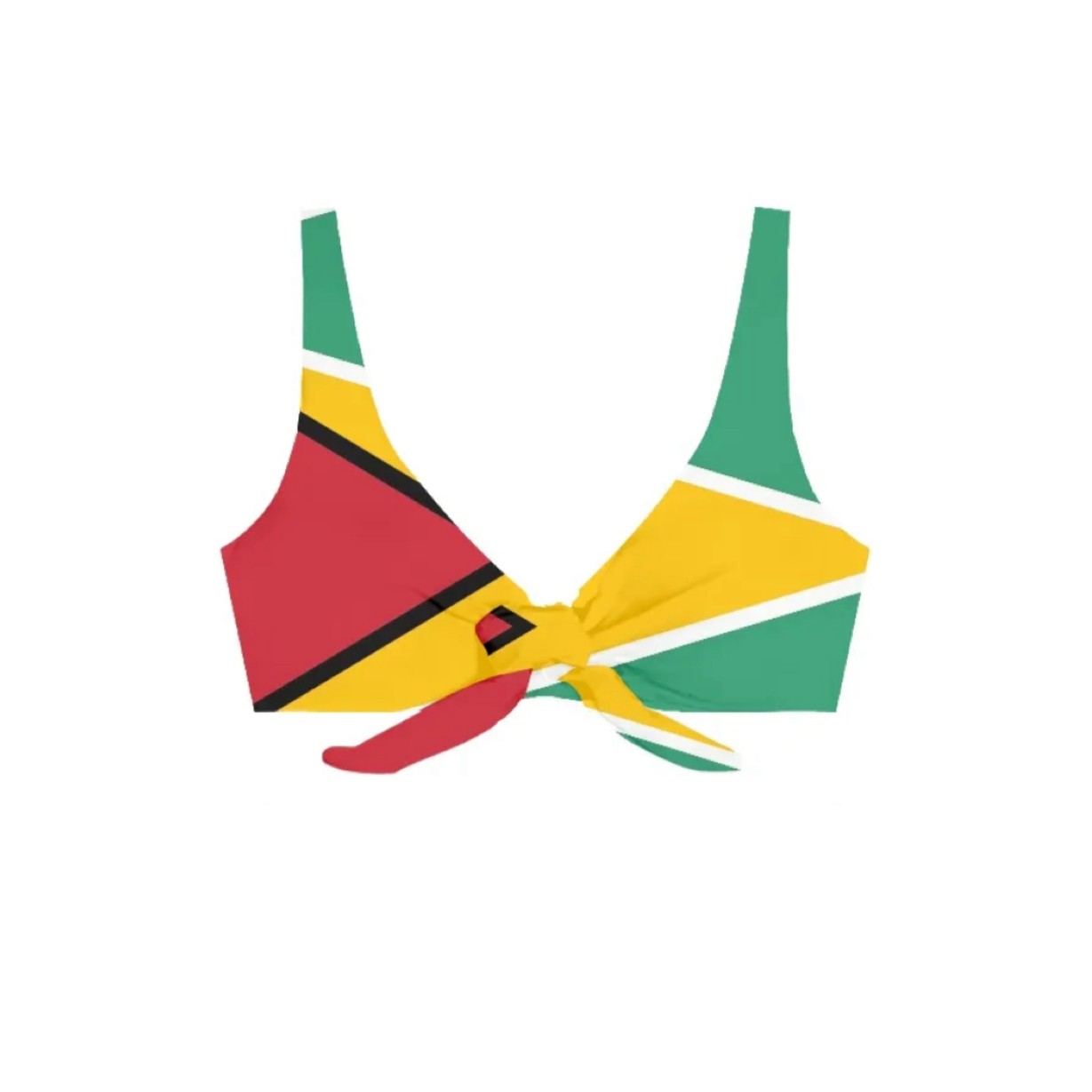 Guyana Knot-tie Bikini Top