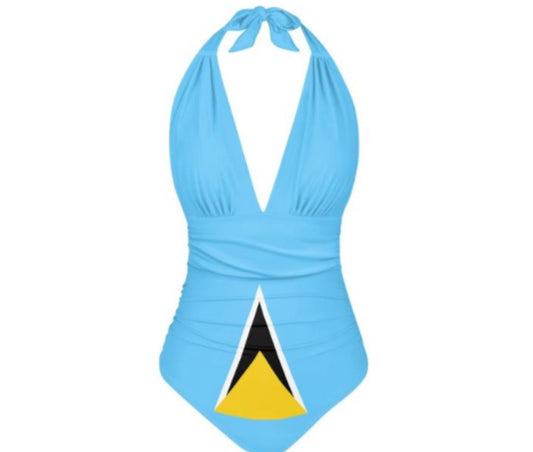St Lucia Deep-V Halter
